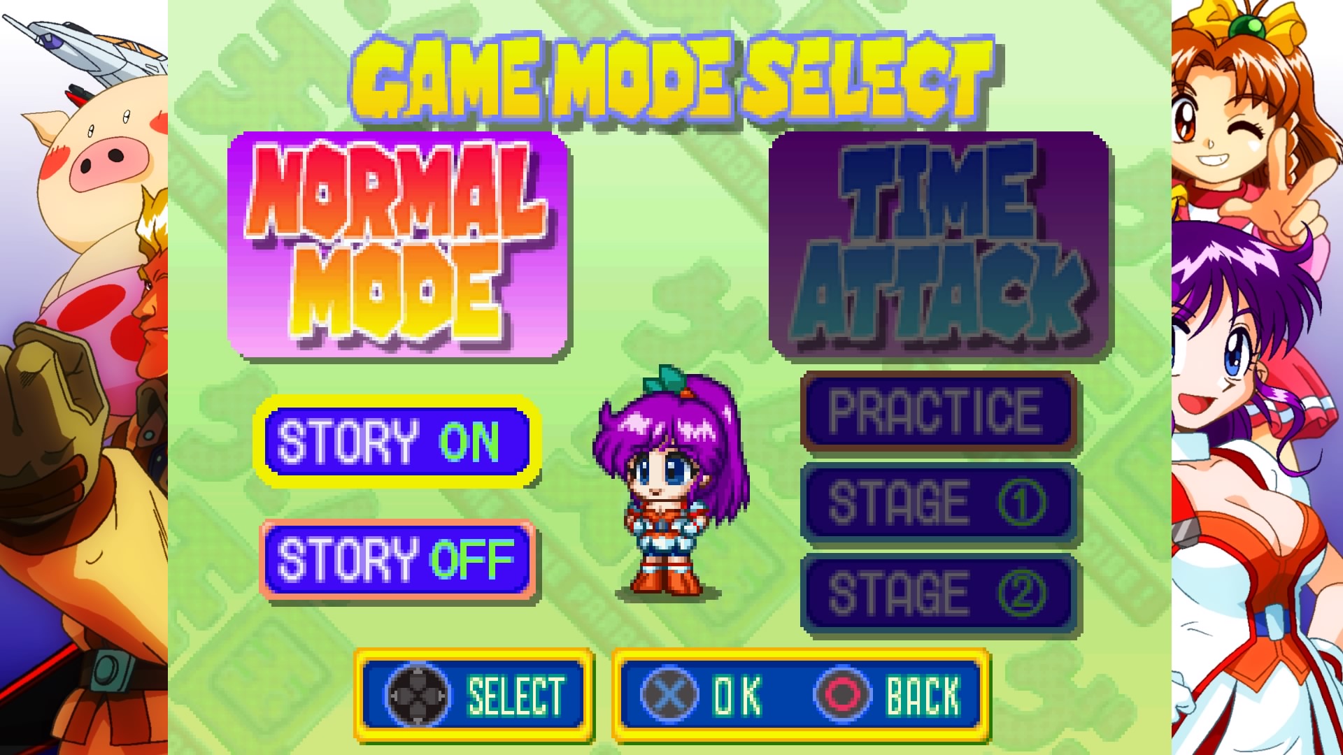 Game Mode Select