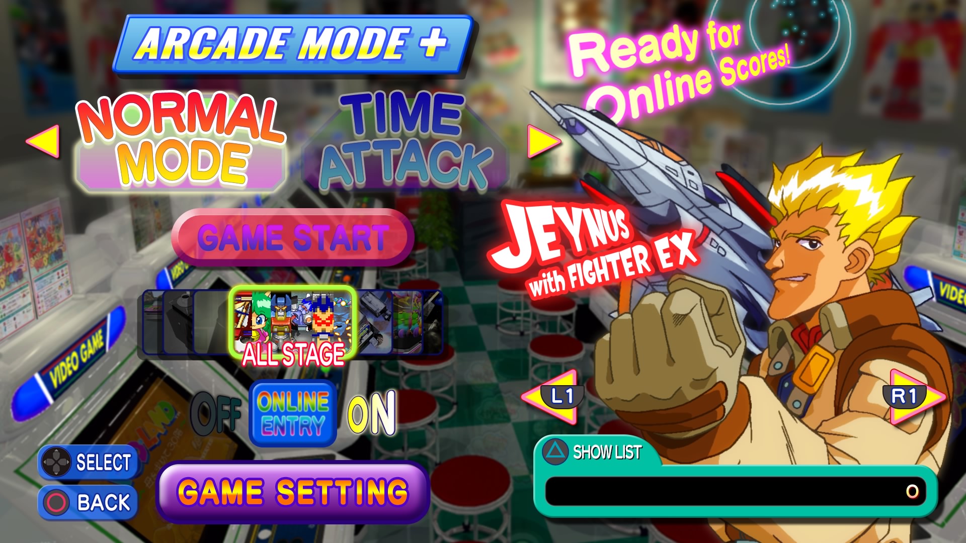 ARCADE MODE+